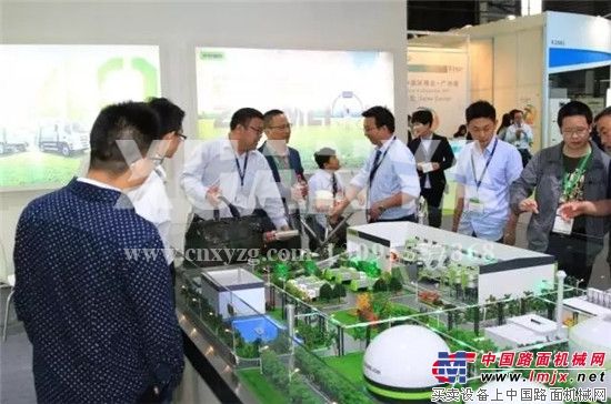 中聯重科亮相2017中國環博會 攜匠心裝備閃耀綠色中國